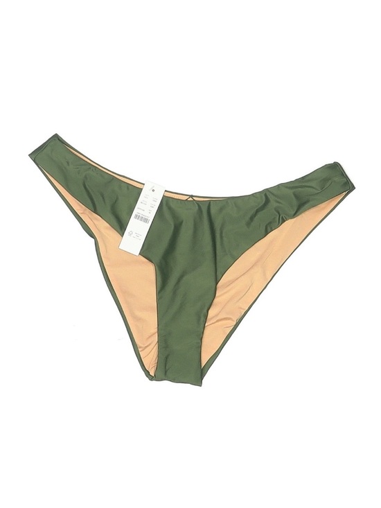 J. Crew Other - J.Crew High Leg Bikini Bottoms Green Medium NWT Swimwear